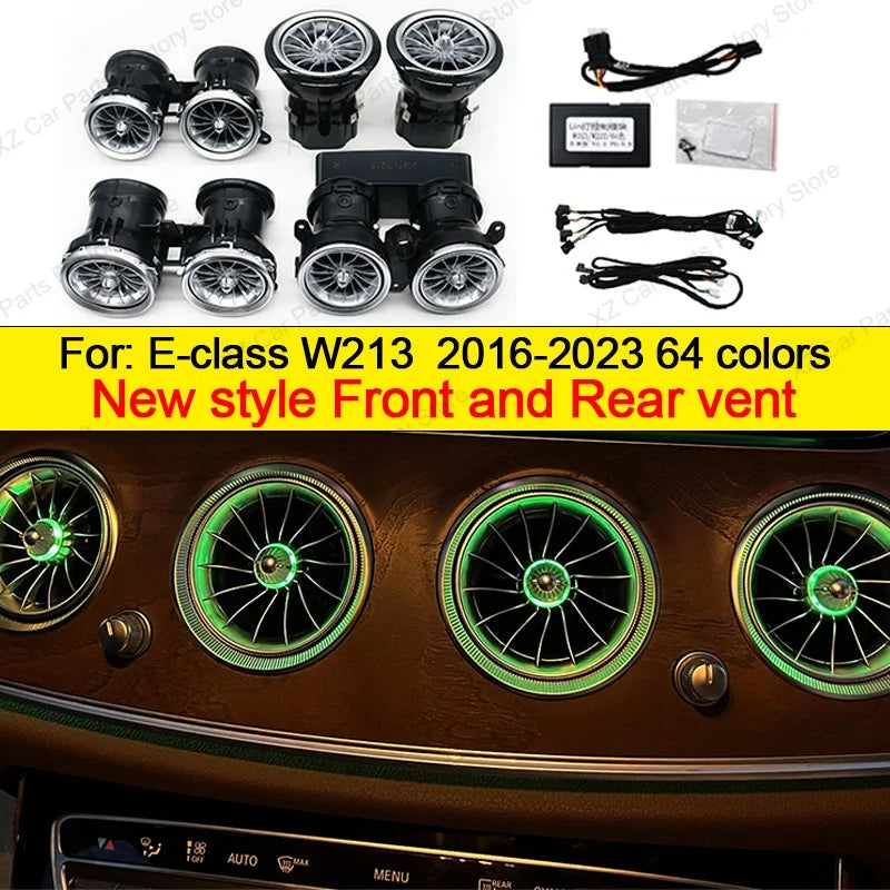 For Mercedes Benz E-Class W213 2016-2021 Led Turbine Nozzle Ambient Light