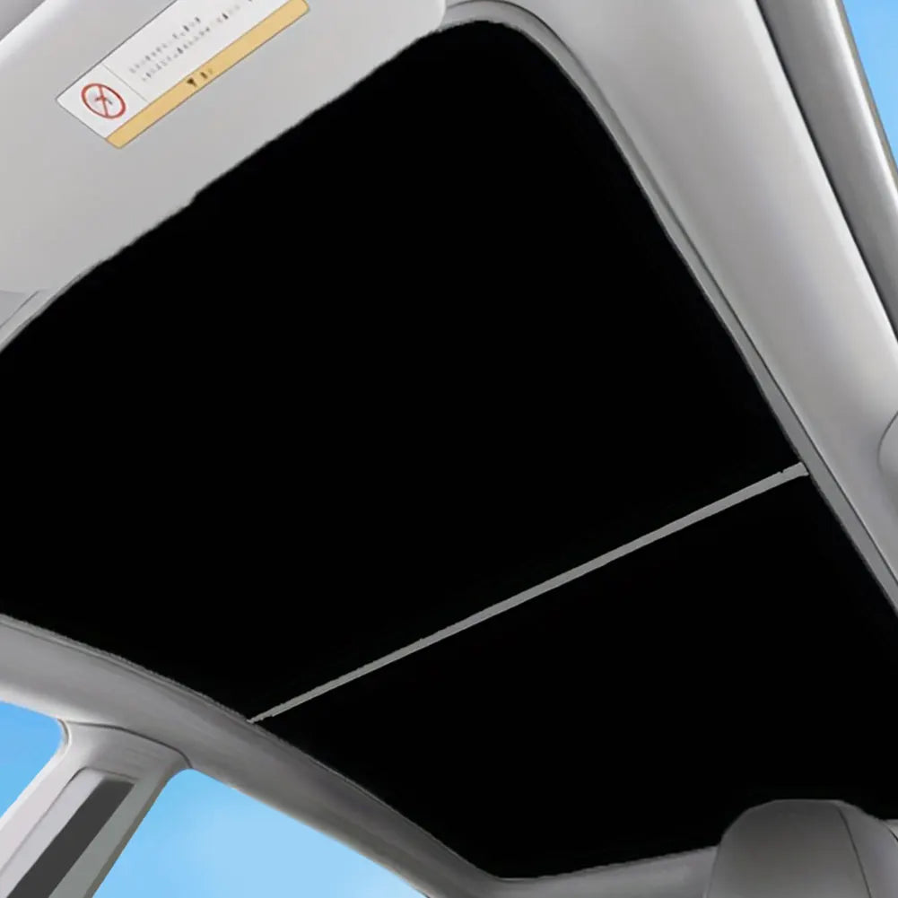 Front Rear Skylight Sunshade UV Protection Front & Rear Top Glass Window Roof Shade