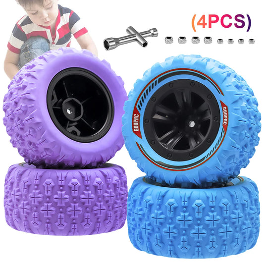 Hex RC Wheels and Tires Swamp Claw Mud Terrain Tires Accessories RC Tires