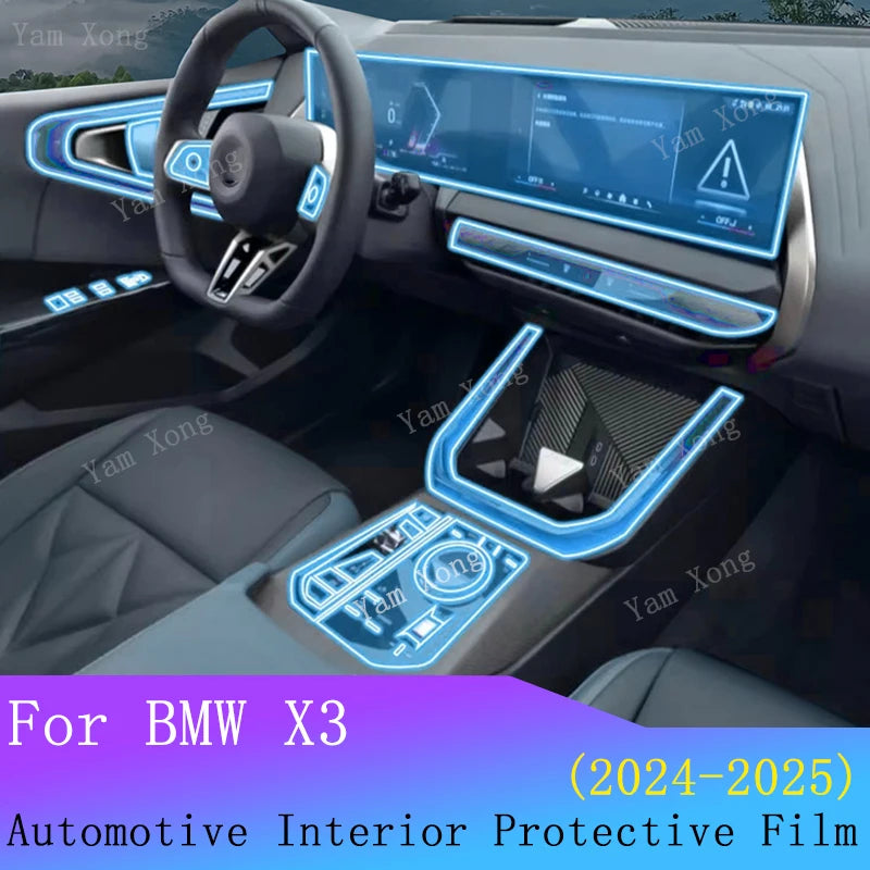 Gear Panel Screen Automotive Interior Protective Cover Film Anti-Scratch Sticker