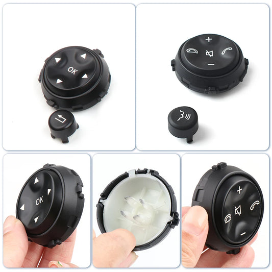 For Benz W221 W216 S CL Class Car Multi-function Steering Wheel Push Button Cover