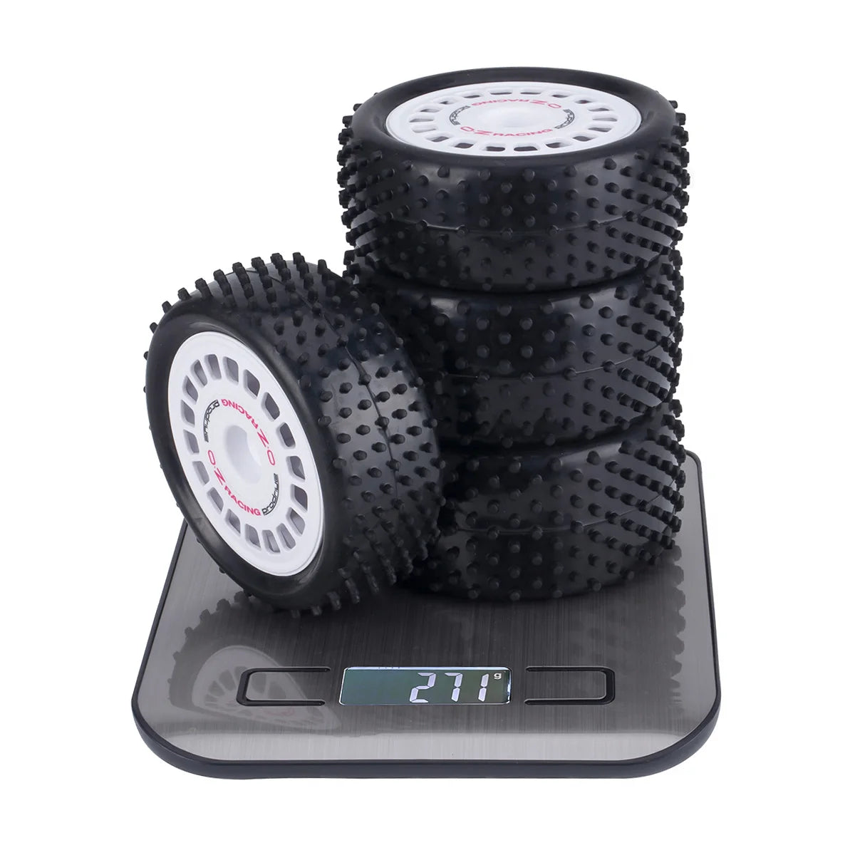 Glued Road Wheel for 1/10 Buggy Tires HSP HPI Wltoy Tamiya TT-02B DT-02