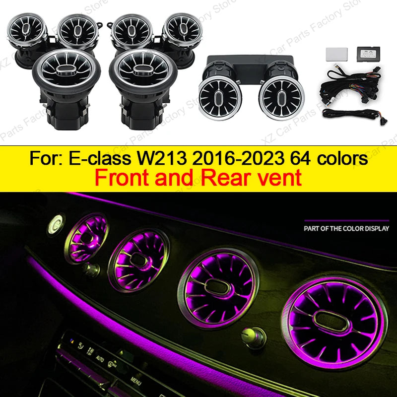 For Mercedes Benz E-Class W213 2016-2021 Led Turbine Nozzle Ambient Light