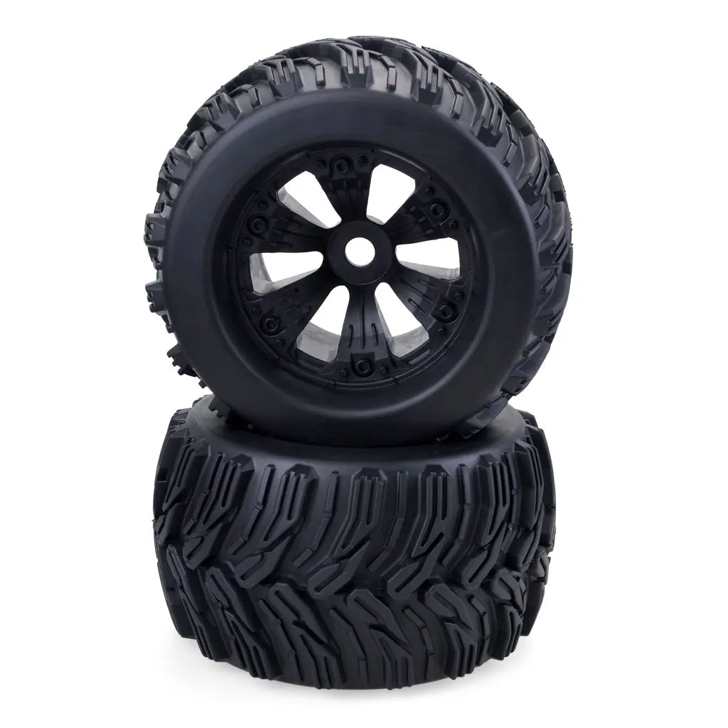 Wheels Tires 170mm 165mm Tyre Weel 17mm Hex Hub Rubber Sponge