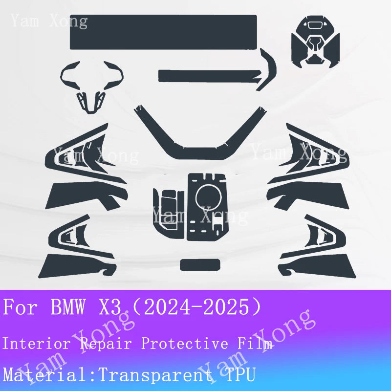 Gear Panel Screen Automotive Interior Protective Cover Film Anti-Scratch Sticker