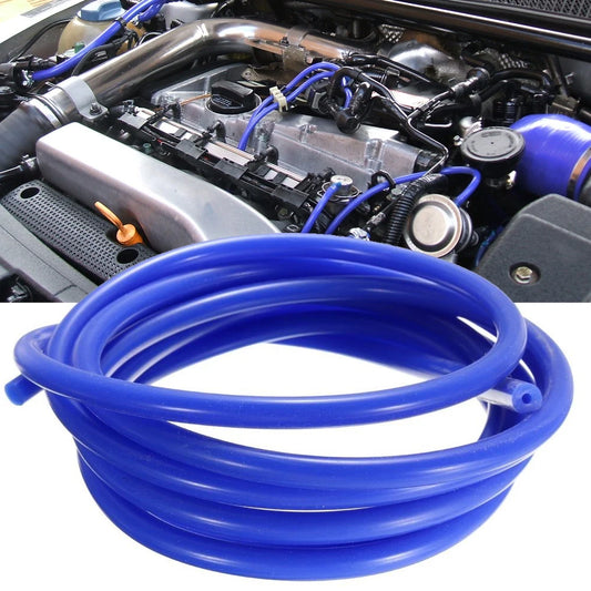 Auto Car Vacuum Silicone Hose Racing Line Pipe Tube Blue 1-50 meter Universal