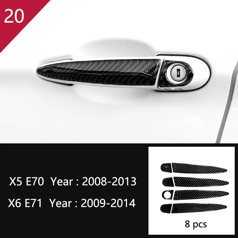 For BMW X5 X6 E70 E71 Accessories Car Interior Air Conditioning CD Console Panel Cover