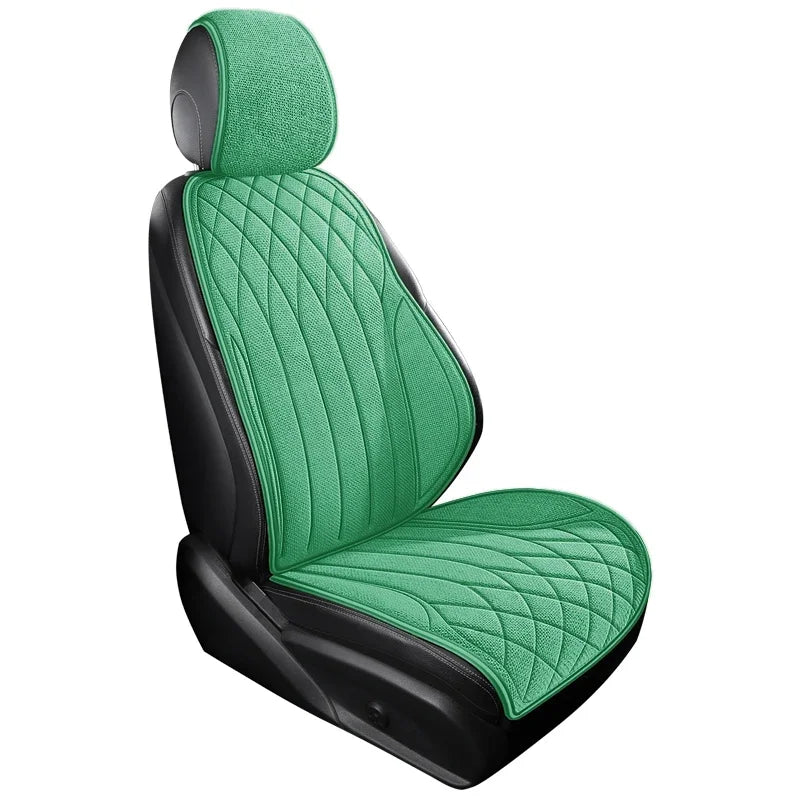 Universal Car Seat Cover Four Season Auto Flax Breathable Seat Covers