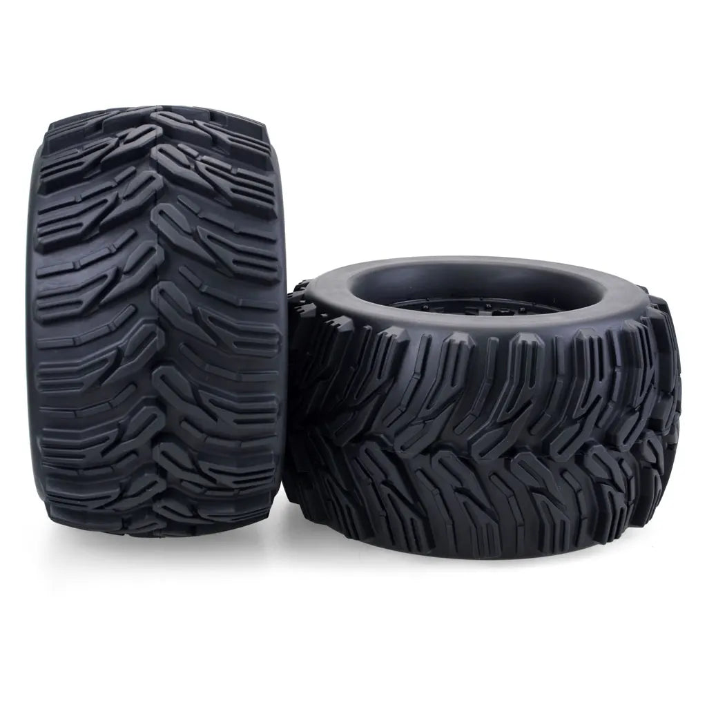 Wheels Tires 170mm 165mm Tyre Weel 17mm Hex Hub Rubber Sponge