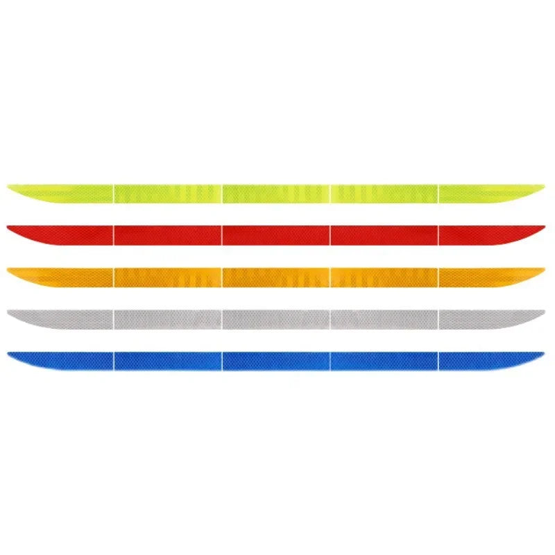 Car Sticker Reflective Warning Safety Tape Anti Collision Warning Reflective Stickers