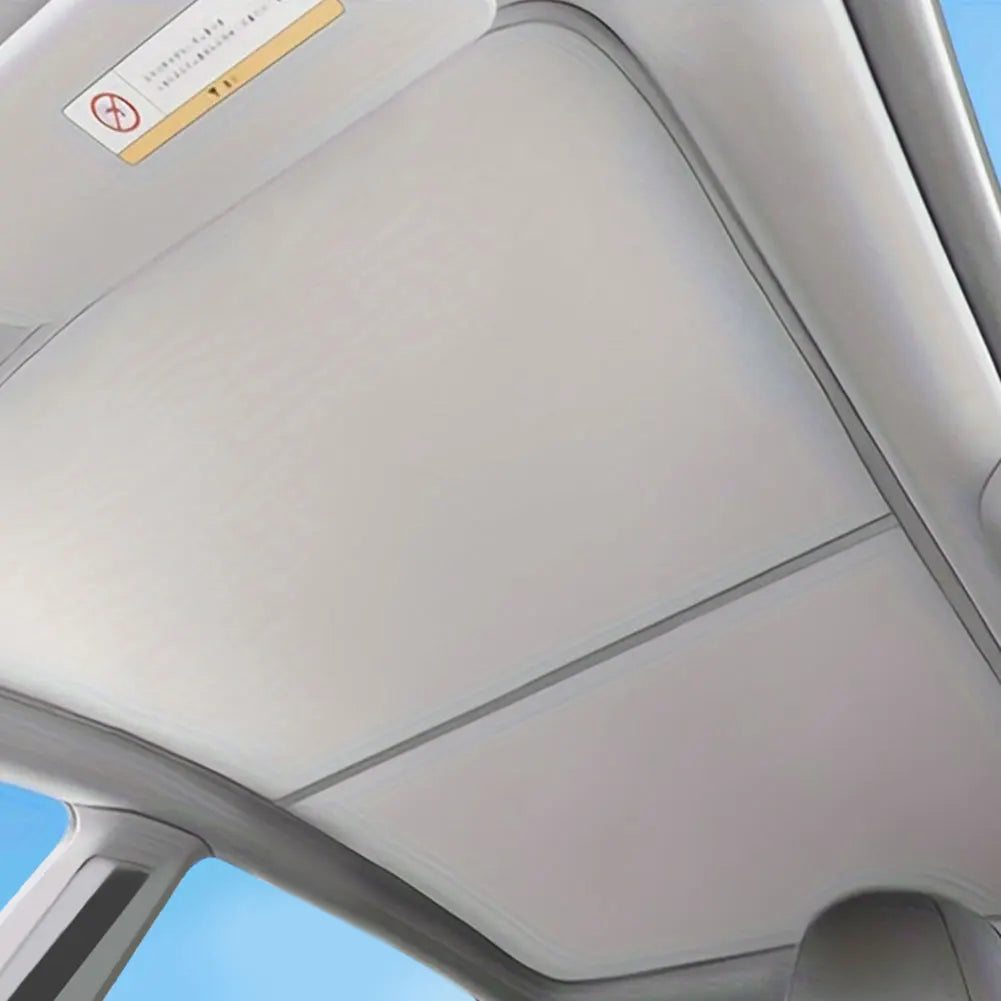 Front Rear Skylight Sunshade UV Protection Front & Rear Top Glass Window Roof Shade
