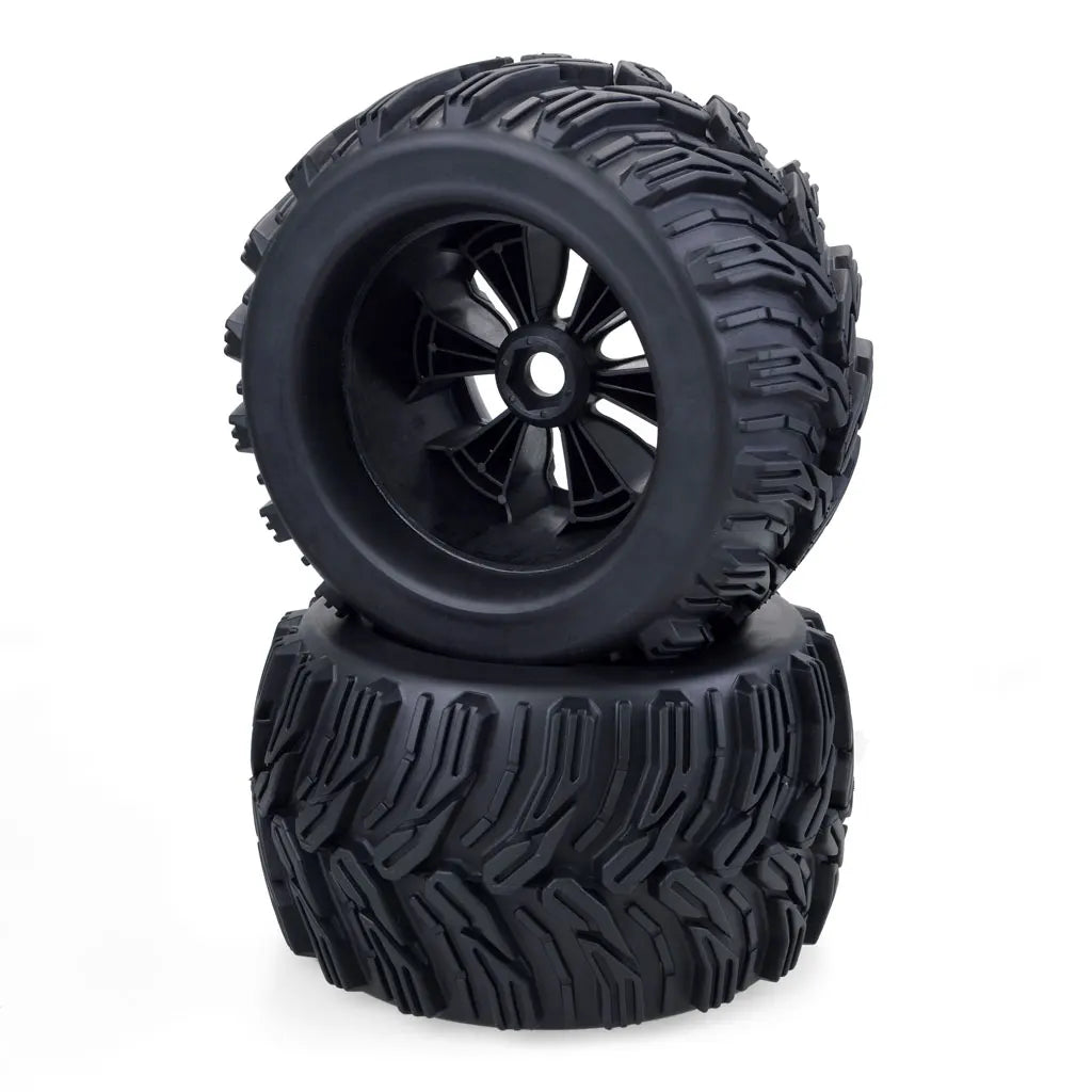 Wheels Tires 170mm 165mm Tyre Weel 17mm Hex Hub Rubber Sponge