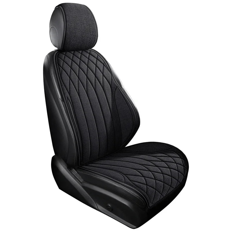 Universal Car Seat Cover Four Season Auto Flax Breathable Seat Covers
