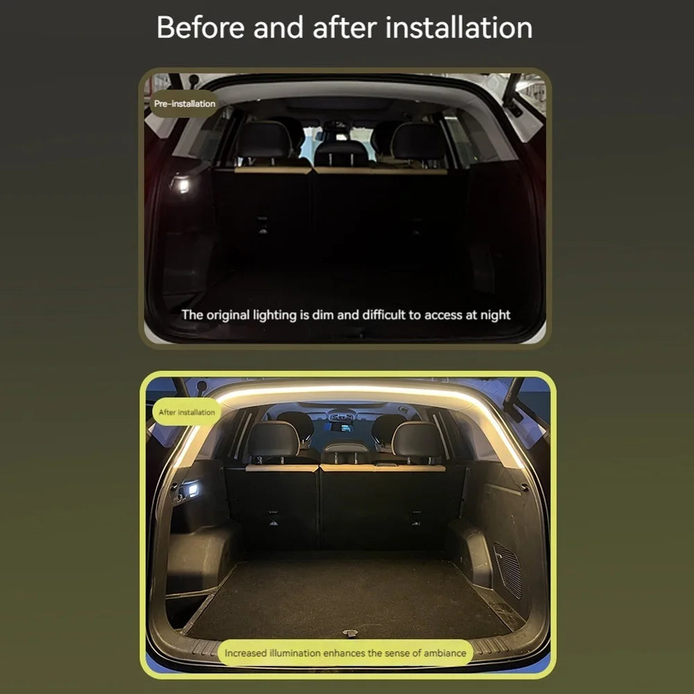 Car High Brightness Trunk Lighting Ambient Light Interior Decoration LED Wiring