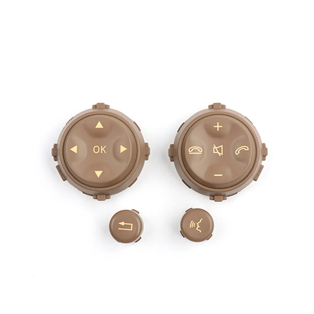 For Benz W221 W216 S CL Class Car Multi-function Steering Wheel Push Button Cover