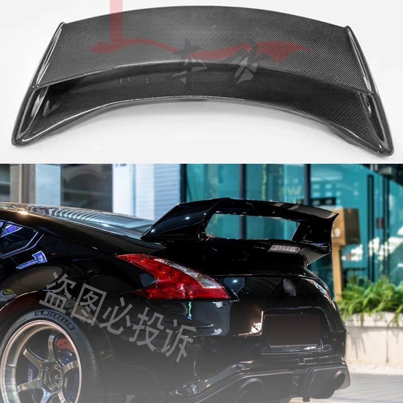 For 2009-2015 Nissan 370Z Z34 double-layer GT style car rear trunk diffuser