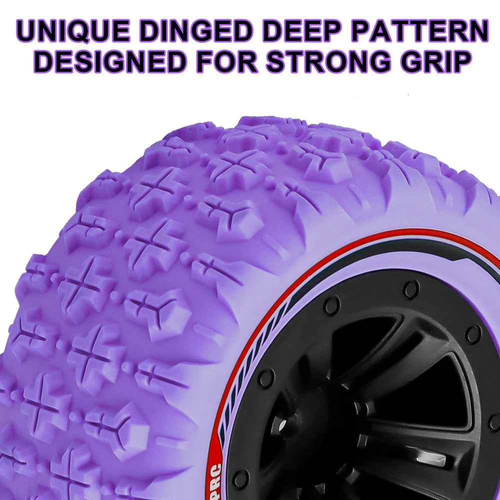 Hex RC Wheels and Tires Swamp Claw Mud Terrain Tires Accessories RC Tires