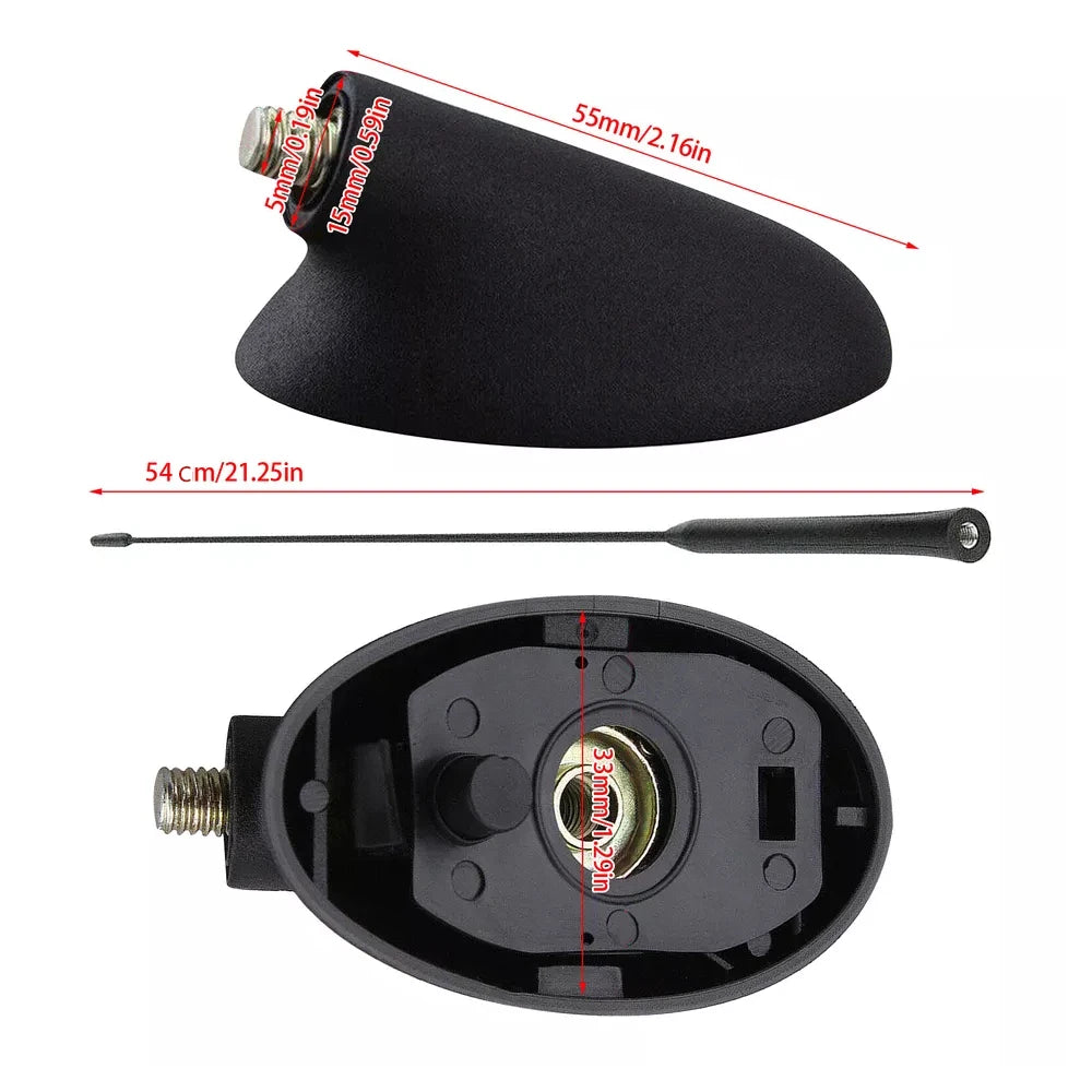 Car Radio Am/Fm Connect Antenna Aerial Mass & Base For Ford Focus Mondeo Fiesta