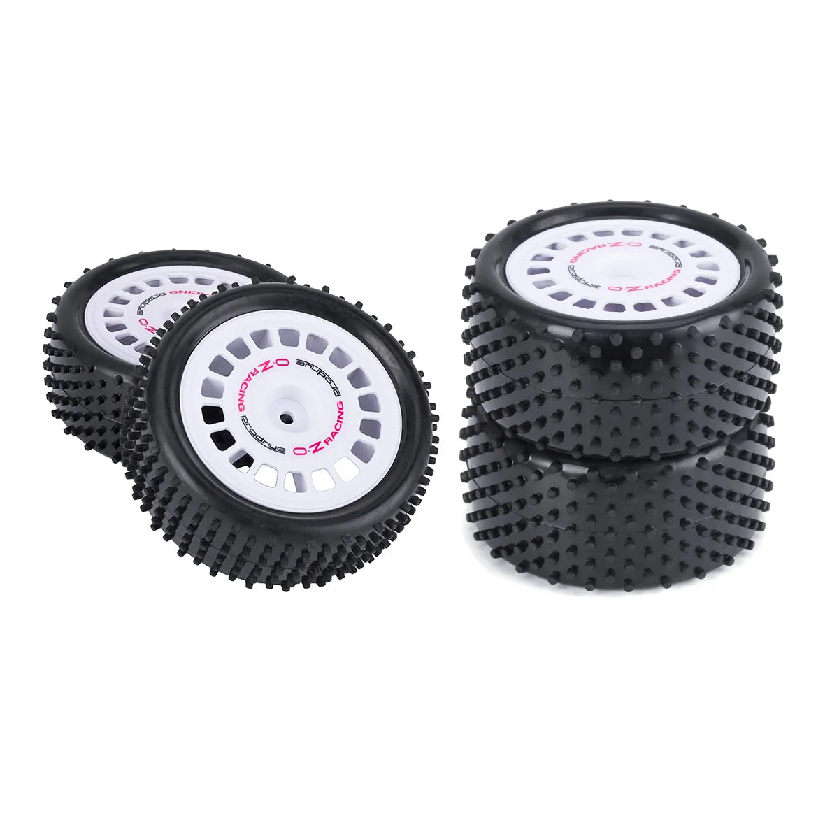 Glued Road Wheel for 1/10 Buggy Tires HSP HPI Wltoy Tamiya TT-02B DT-02